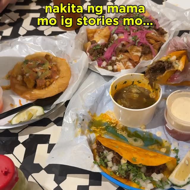 El Poco Cantina food spread